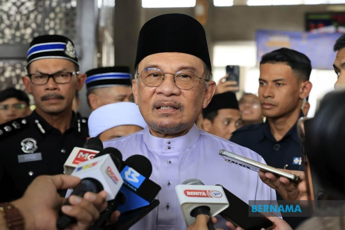 BKK Aidilfitri RM500 Kepada Penjawat Awam, RM250 Untuk Pesara Dibayar 24 Mac - PM Anwar